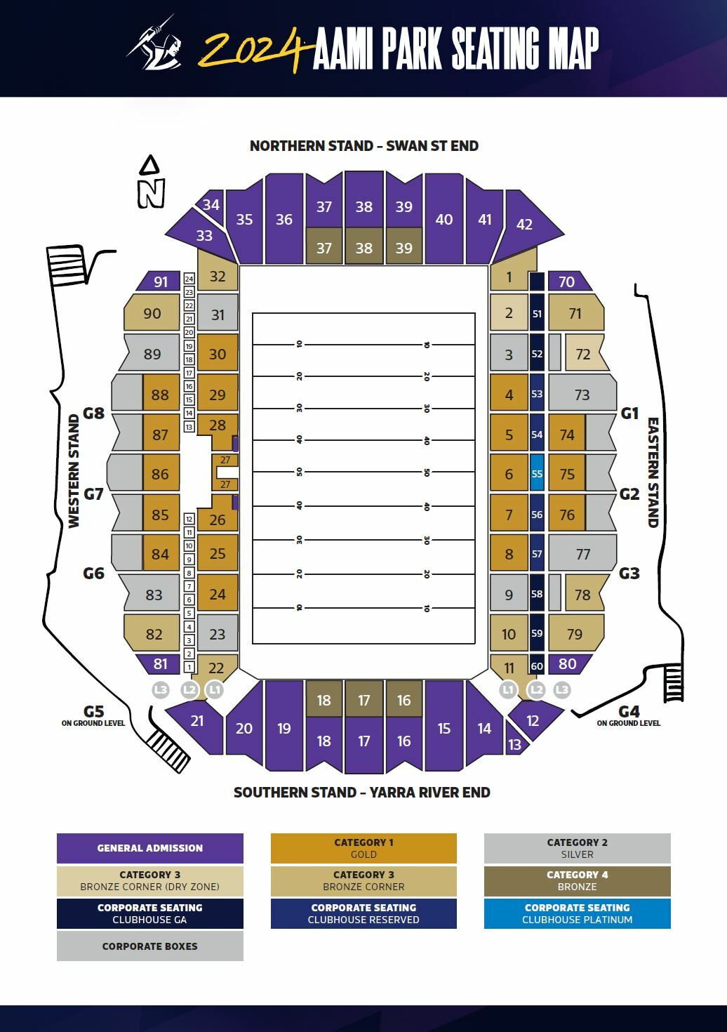 Melbourne Storm | Stadium Map